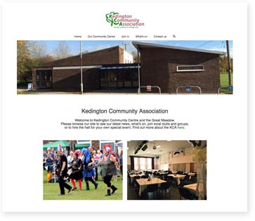 Kedington Community Association website